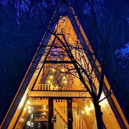 Casa - Cabana Tip A Frame, Cerna, Vaideeni, Valcea Cerna  Exteriér fotografie