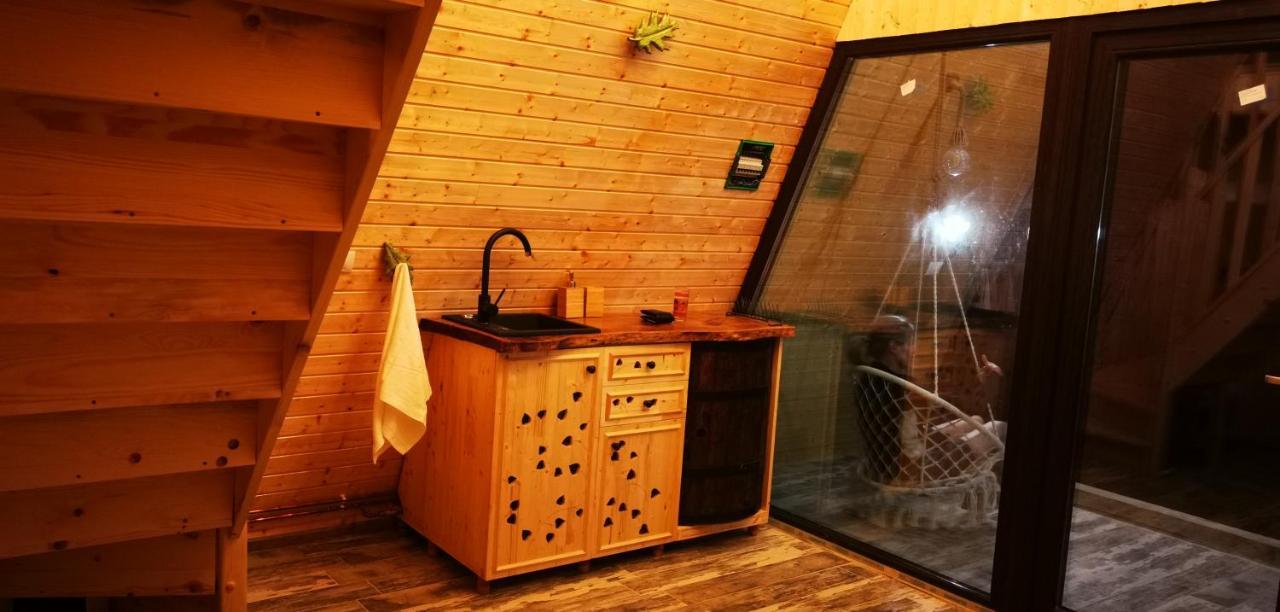 Casa - Cabana Tip A Frame, Cerna, Vaideeni, Valcea Cerna  Exteriér fotografie