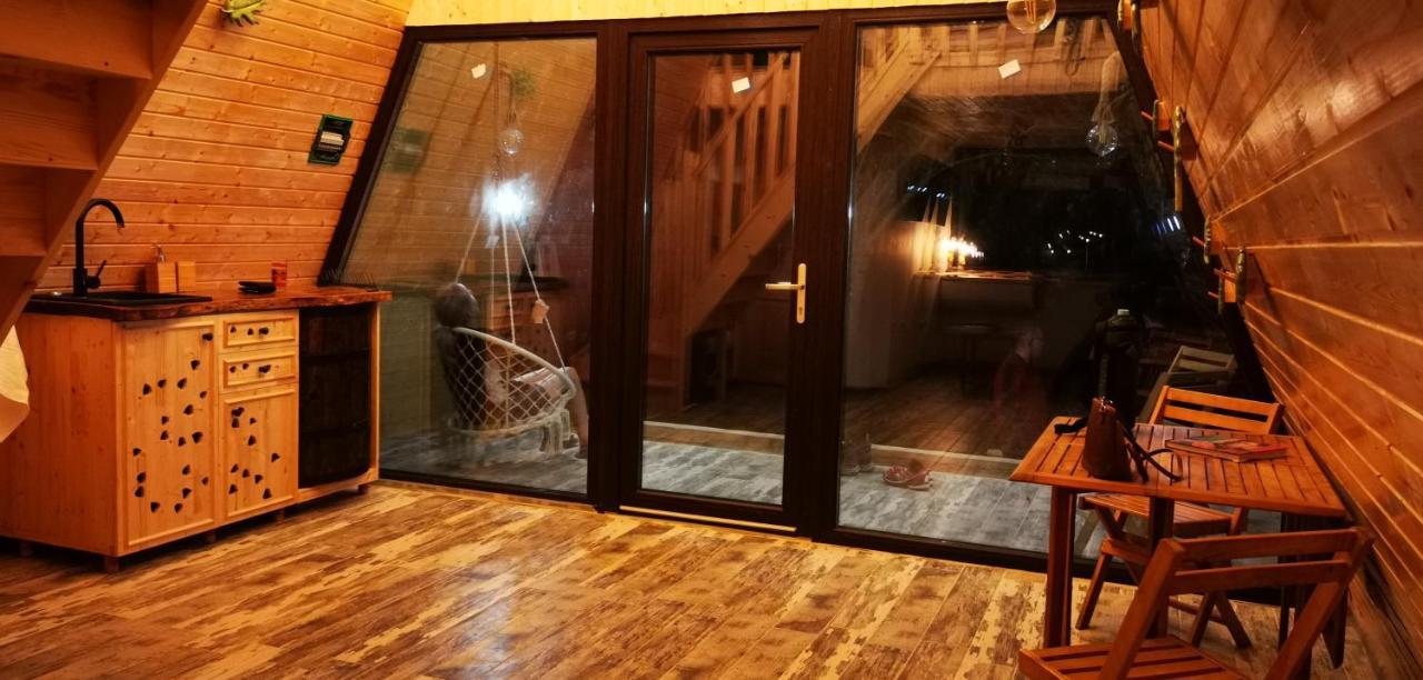 Casa - Cabana Tip A Frame, Cerna, Vaideeni, Valcea Cerna  Exteriér fotografie
