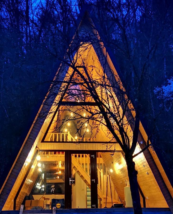 Casa - Cabana Tip A Frame, Cerna, Vaideeni, Valcea Cerna  Exteriér fotografie