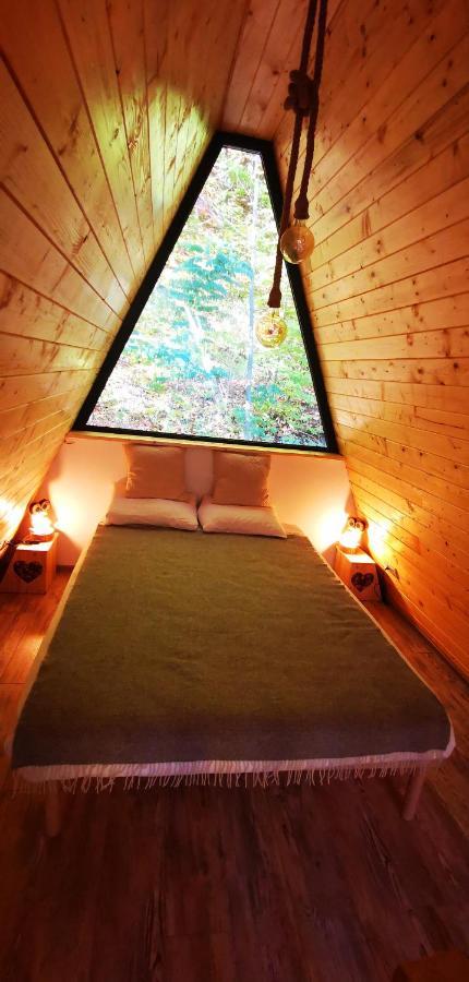 Casa - Cabana Tip A Frame, Cerna, Vaideeni, Valcea Cerna  Exteriér fotografie